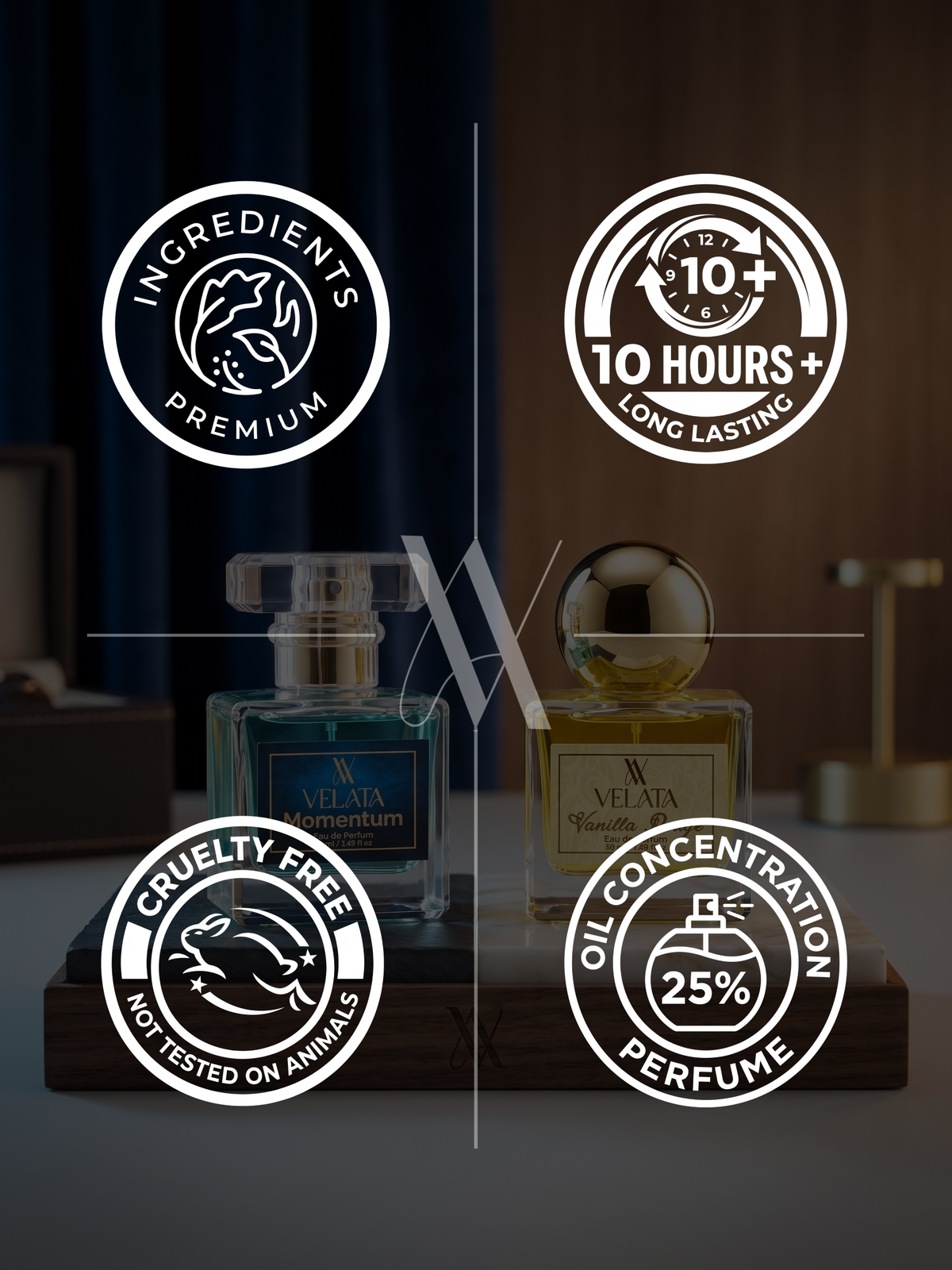 Momentum & Vanilla Rouge Couple Combo - 50 ML