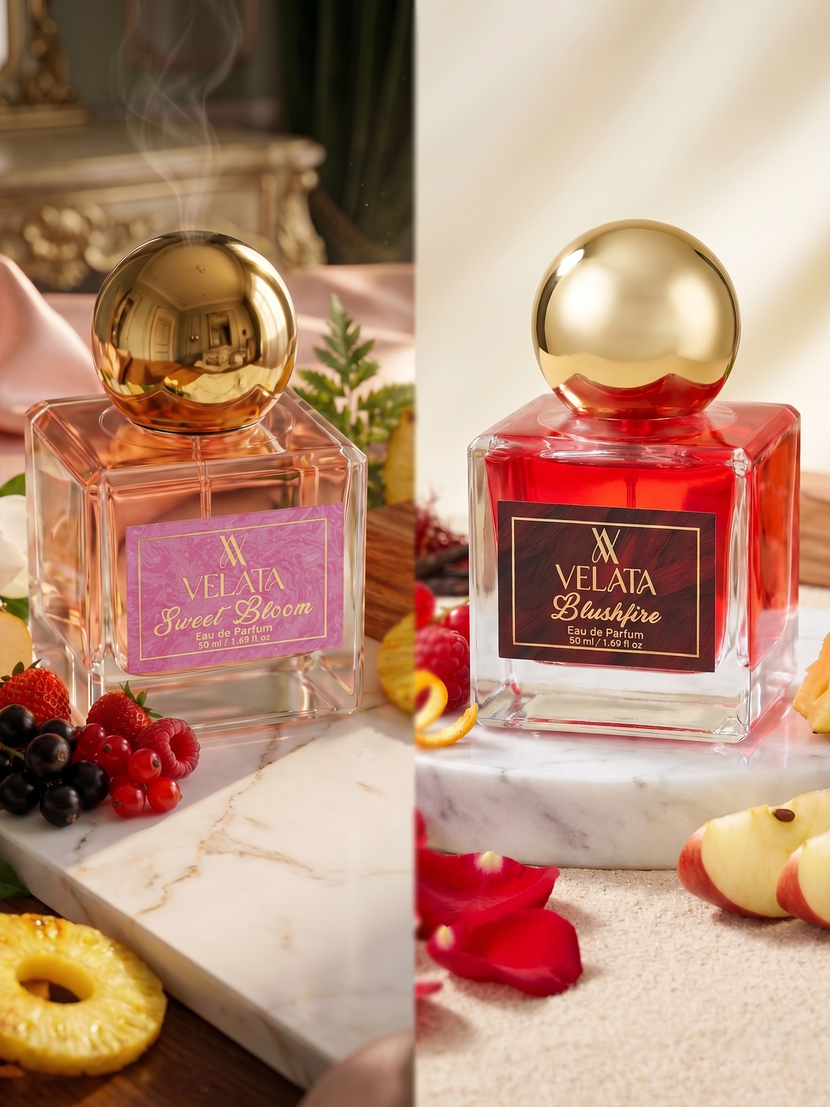 Sweet Bloom & Blush Fire Perfume For Women -50 ML