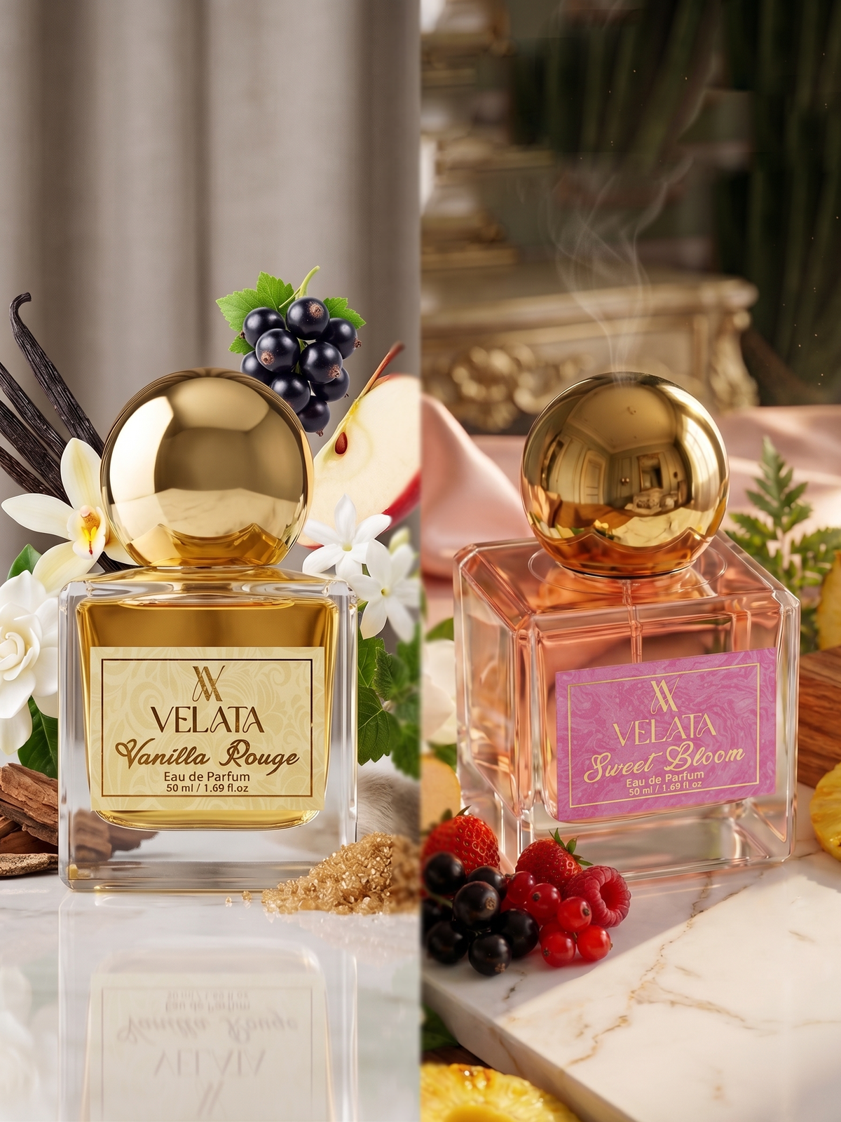 Sweet Bloom & Vanilla Rouge Perfume For Women - 50 ML